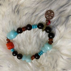 Chunky stone bracelet